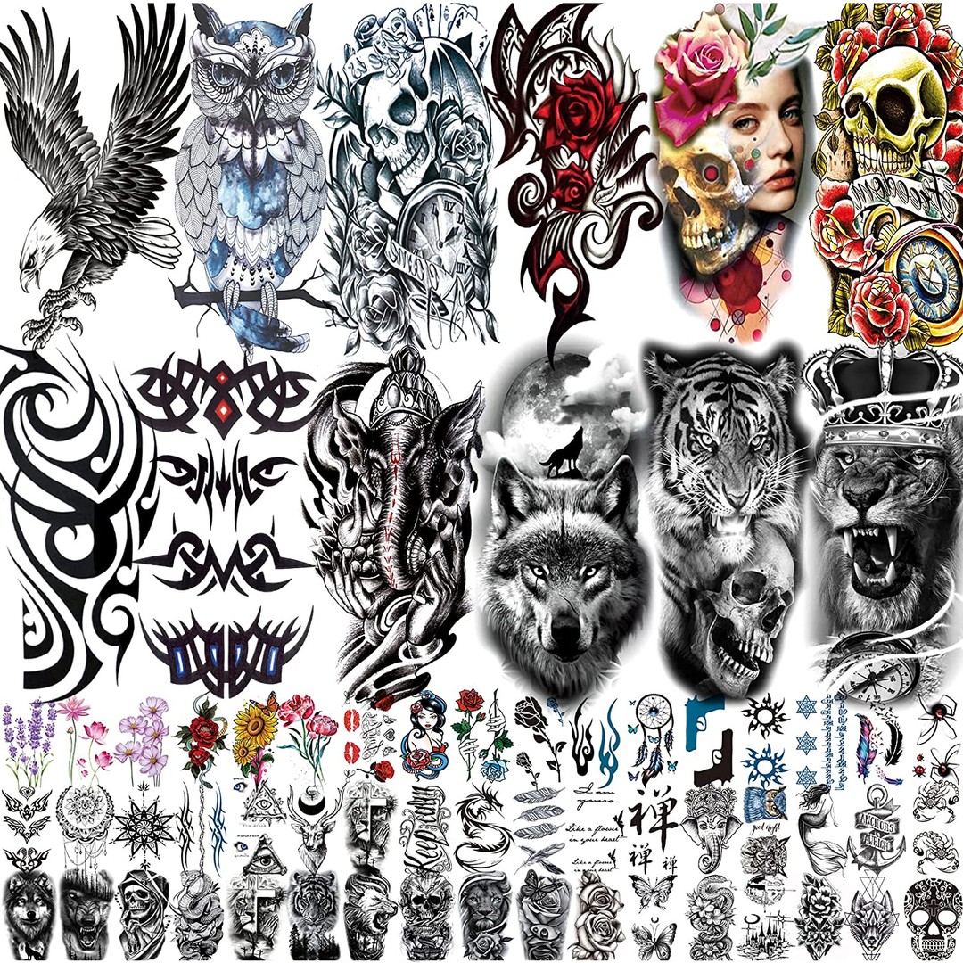 joyas, relojes y accesorios - Tatoo semipermanente calcomanías de tatuajes temporales, tatuajes 