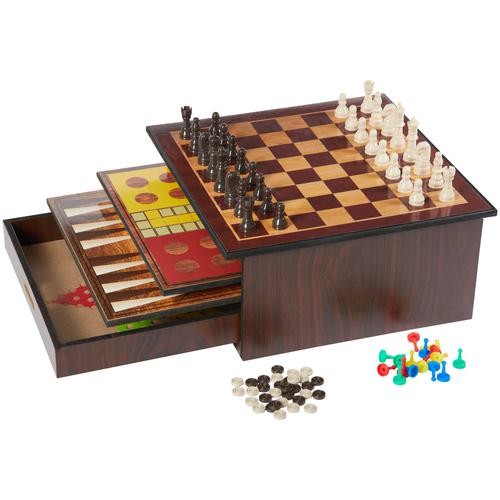 juguetes - Anker Play Juego de Mesa 12 en 1 DAMAS CHINAS AJEDREZ ETC 3