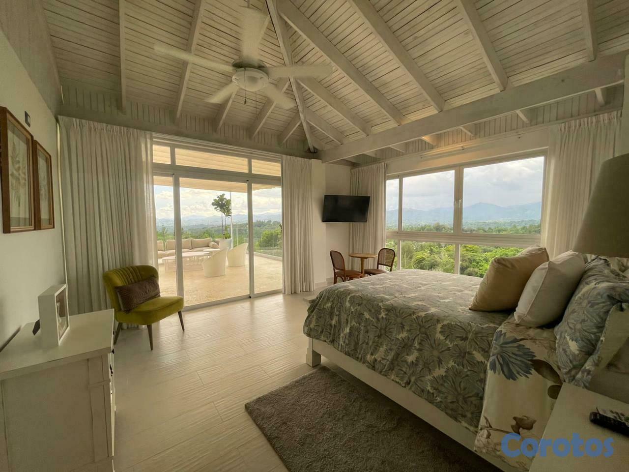 casas vacacionales y villas - Villa en venta a pocos minutos de la ciudad totalmente Amueblada- Lomas Lindas 2