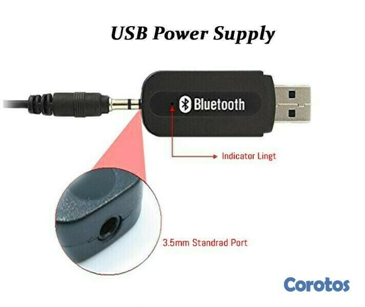 otros electronicos - Receptor  Bluetooth - Wireless BLluetooth Music Receiver 3