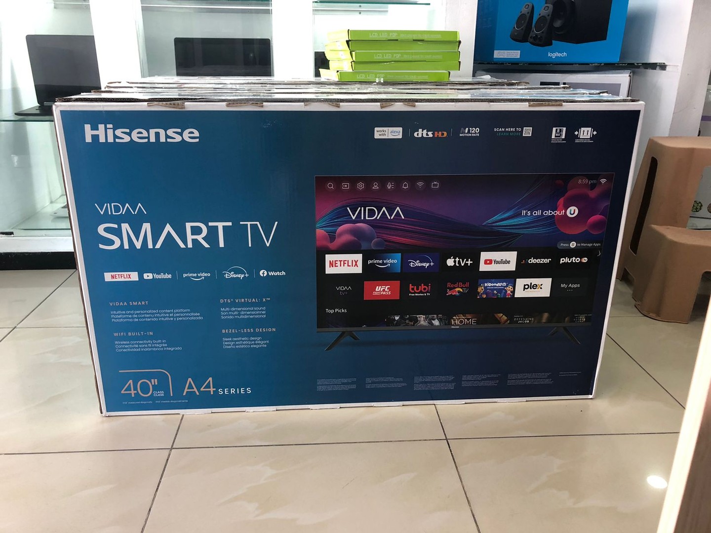 tv - Televisor Hisense Smart TV 40`` - A4 - Vidaa 2
