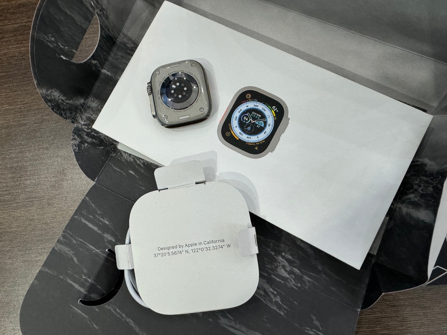 accesorios para electronica - Apple Watch Ultra 49mm Titanium Case Como Nuevo en Caja, Garantía, $ 30,500 NEG 1