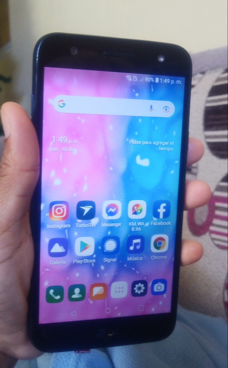 celulares y tabletas - Un LG X5(Power 3) de 32GB y Android 9.