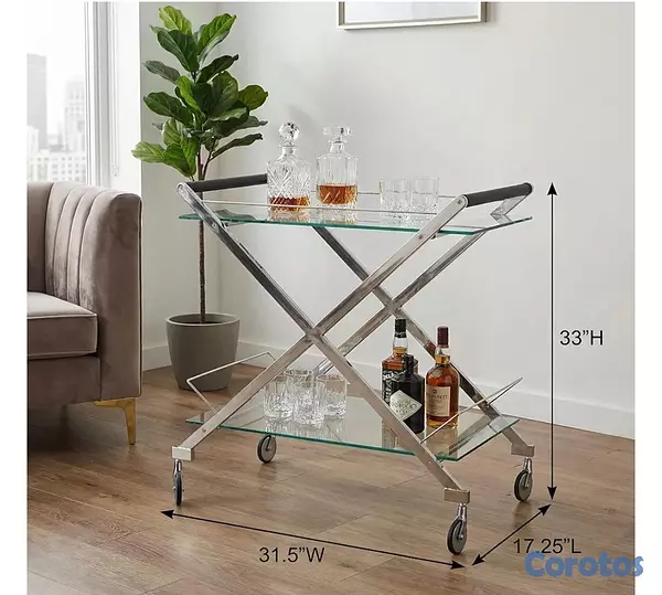 decoración y accesorios - Carrito de bebidas  $12,500 credenza $12,500 mesit 3
