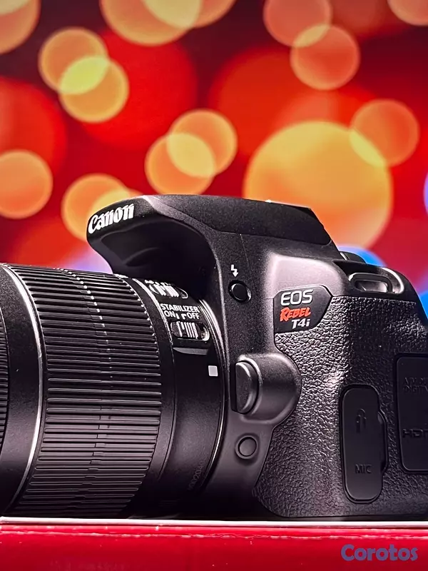 camaras y audio - Camara Canon T4i Pantalla Touch Video Full HD  3
