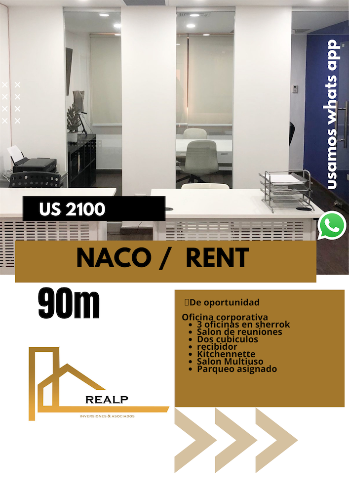 oficinas y locales comerciales - Oficina corporativa naco 0