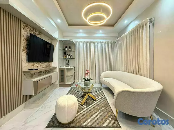 apartamentos - Apartamento amueblado en Piantini  3