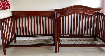 muebles - Dos cunas grandes a buen precio
Con sus colchones

