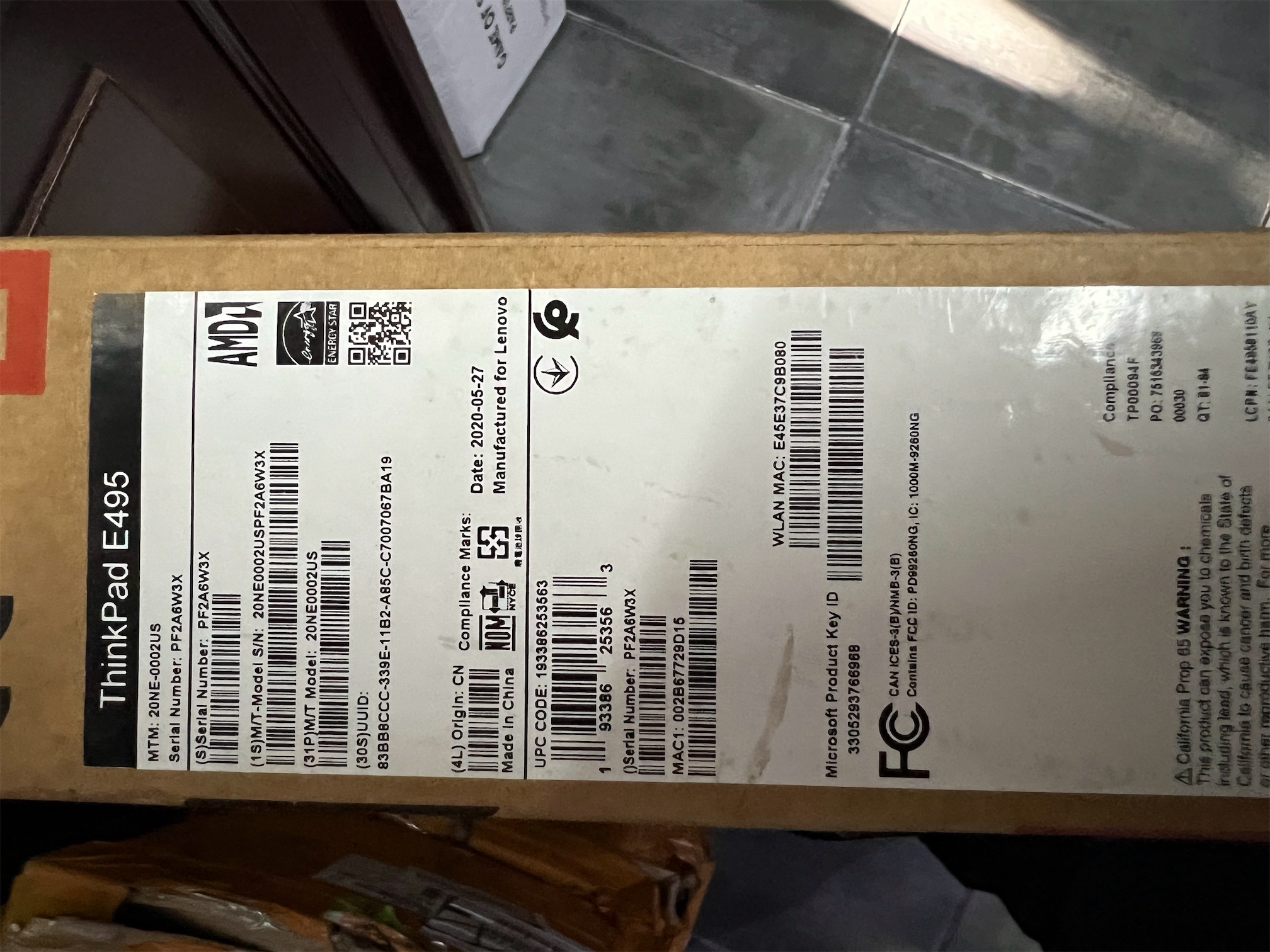 computadoras y laptops - Lenovo ThinkPad E495 - Laptop Full HD de 14 pulgadas. Nueva 3