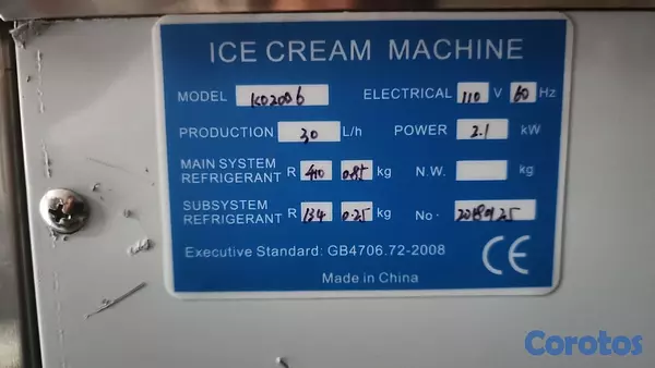 equipos profesionales - ROLLED ICE CREAM, Máquina de helado tailandés 6