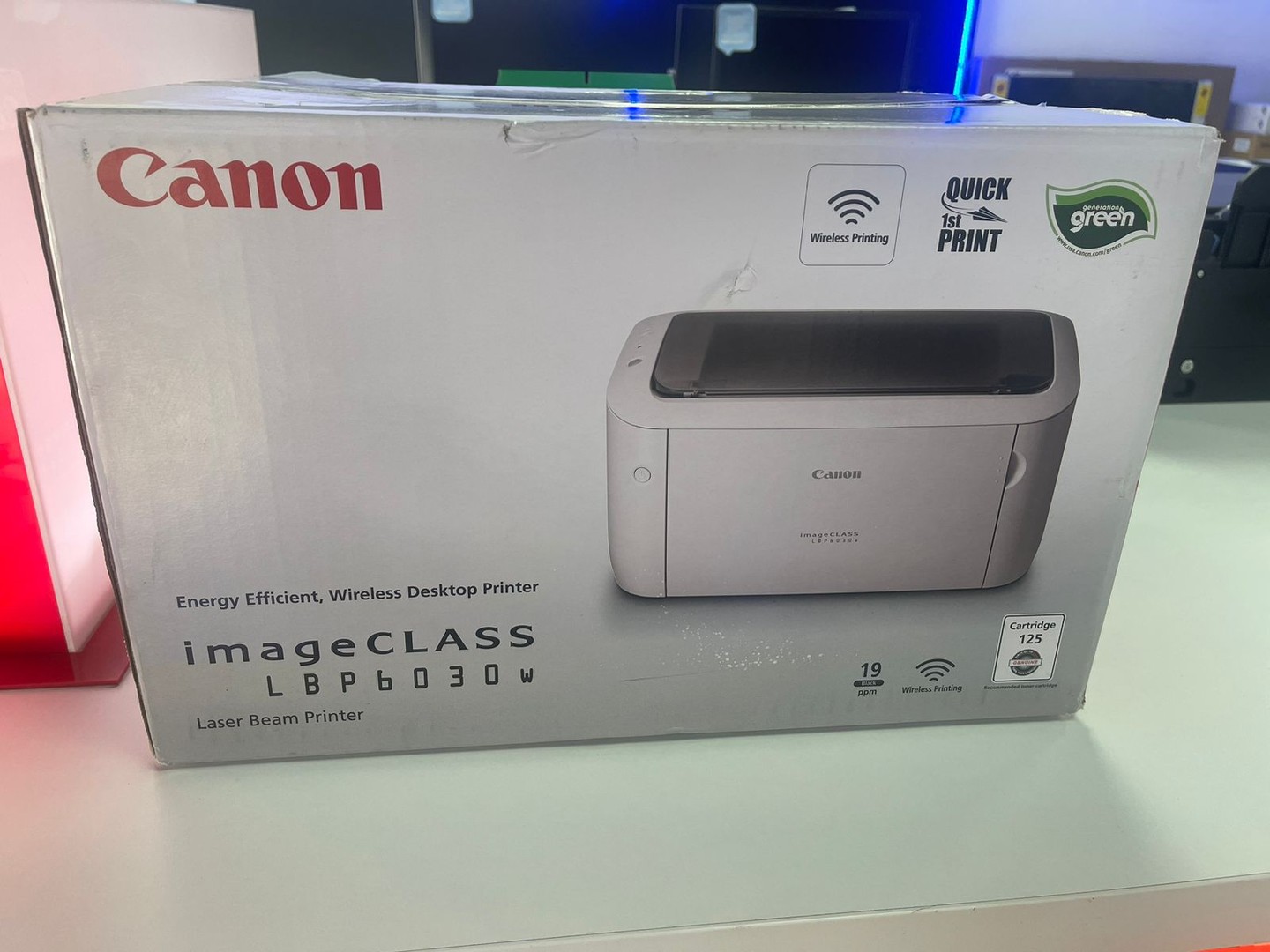 impresoras y scanners -  Impresora Canon Láser imageCLASS LBP6030wr 0