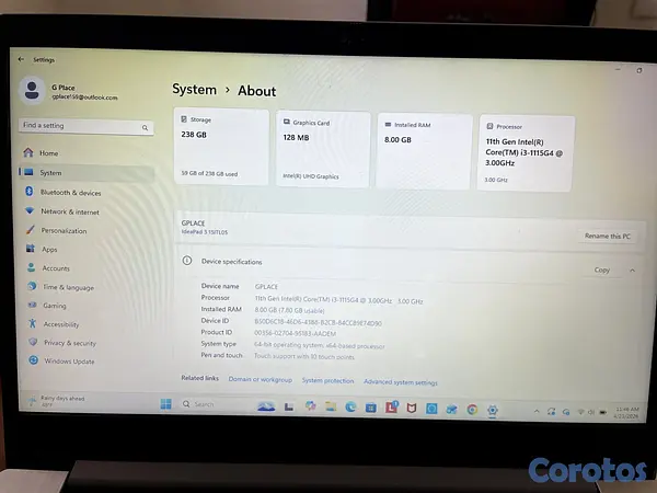 computadoras y laptops - Lenovo Ideapad 3 2021 Touchscreen 3