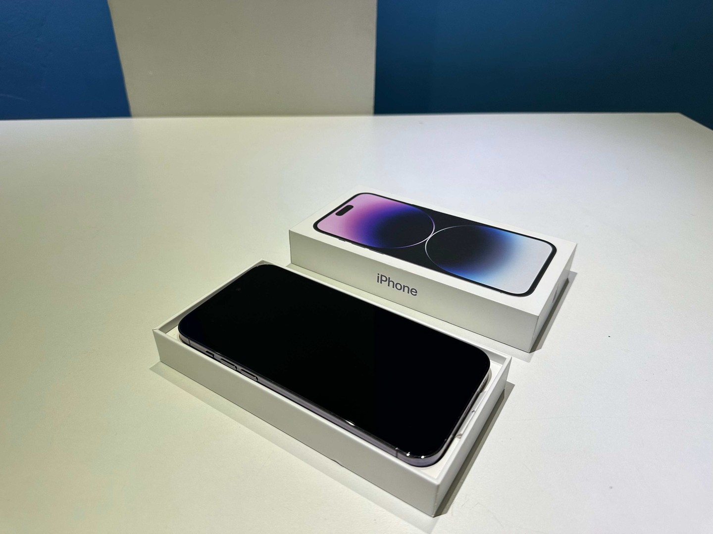 celulares y tabletas - Vendo iPhone 14 Pro Max 256GB Purple Como Nuevo, Desbloqueado RD$ 62,500 NEG 1