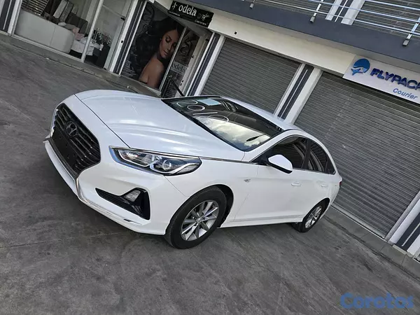 carros - HYUNDAI SONATA NEW RISE 2018 BLANCO 3