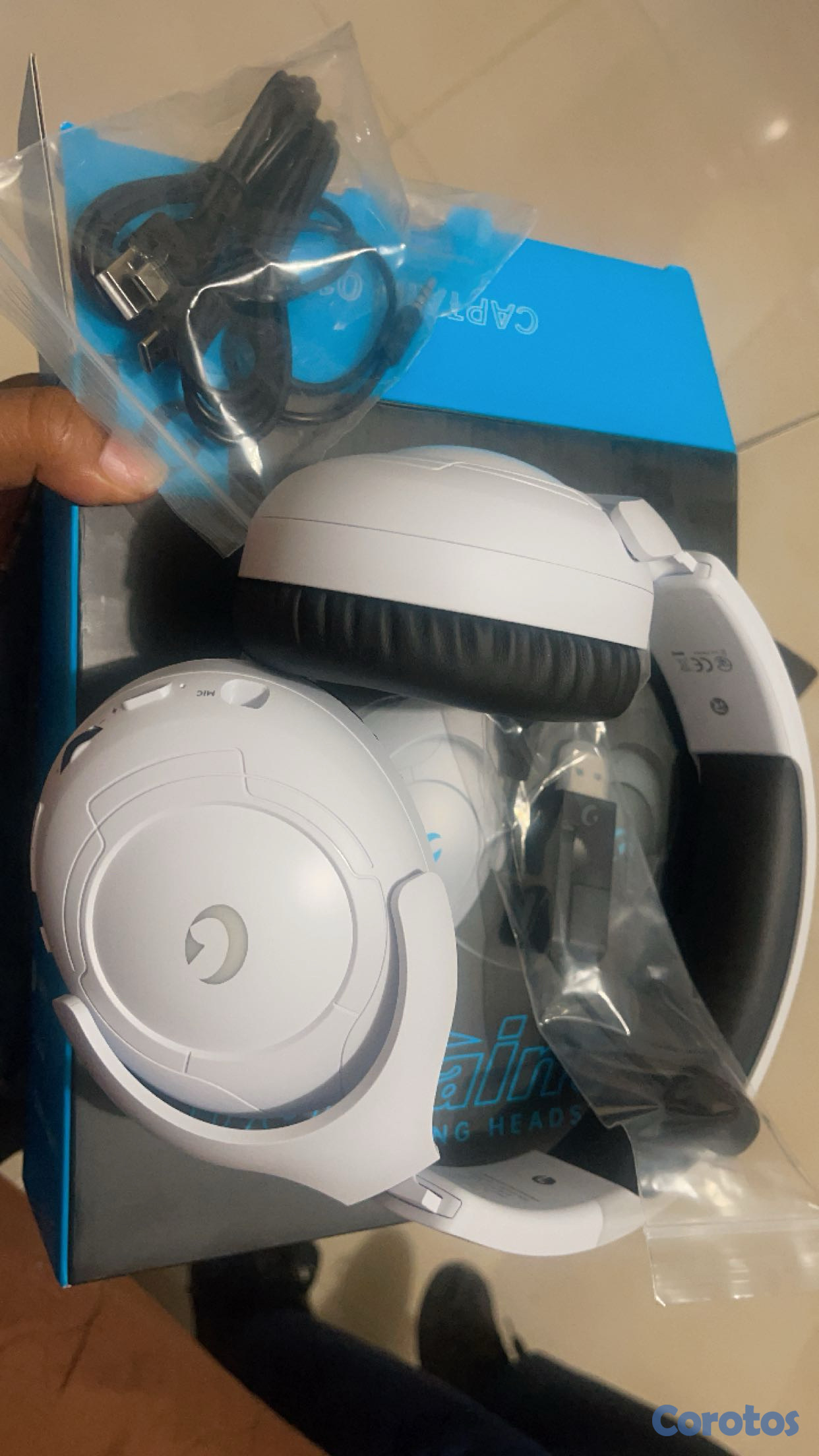 accesorios para electronica - auriculares inalámbricos blancos  1