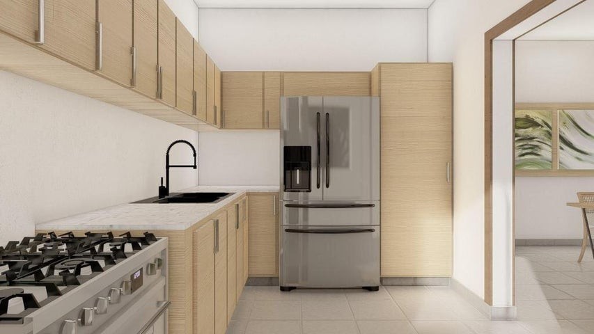 casas - Proyecto en venta Punta Cana #24-548 tres dormitorios, jardín privado, 2.5 baño
 4