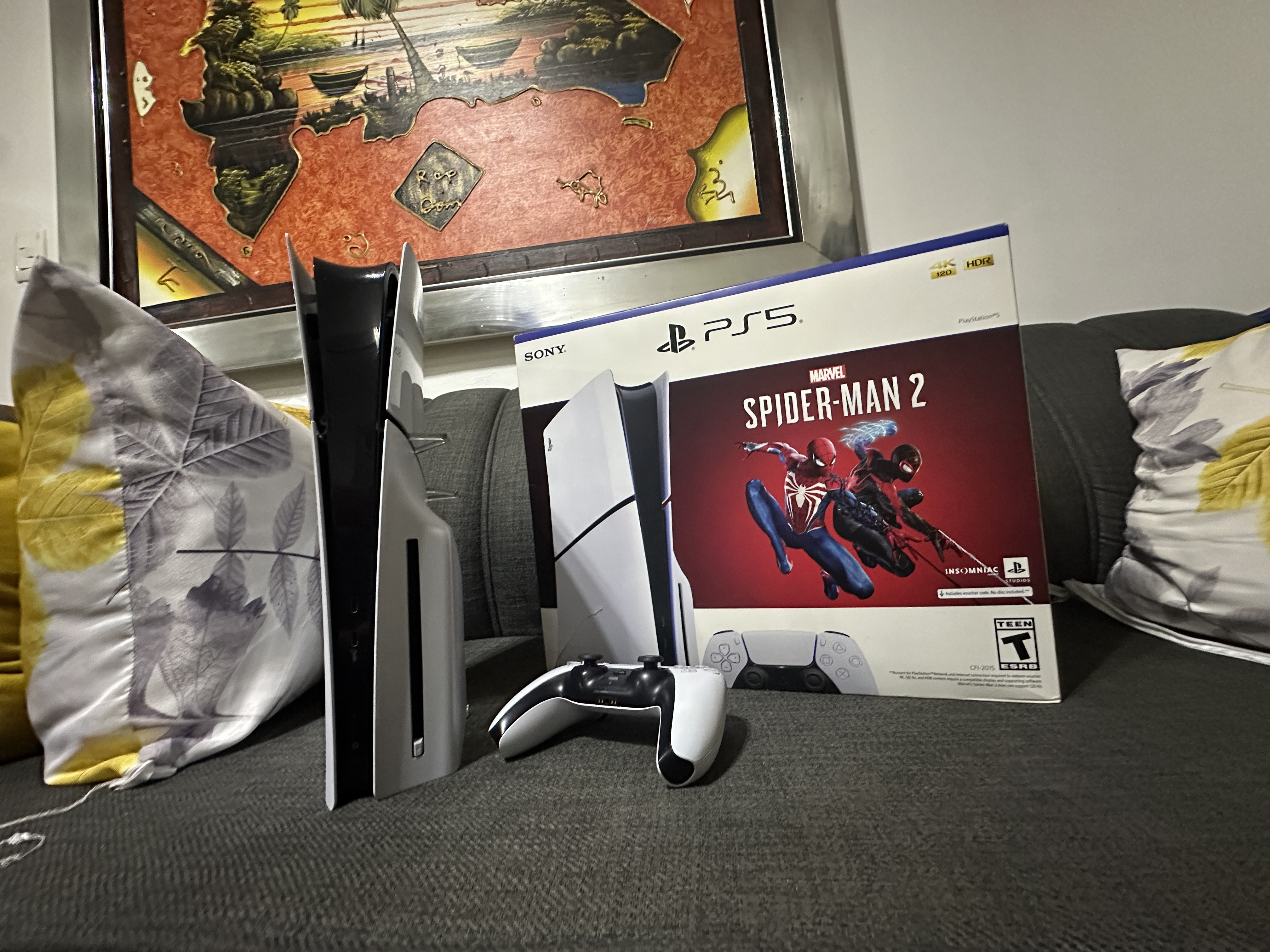 consolas y videojuegos - vendo ps5 slim versión disco 4