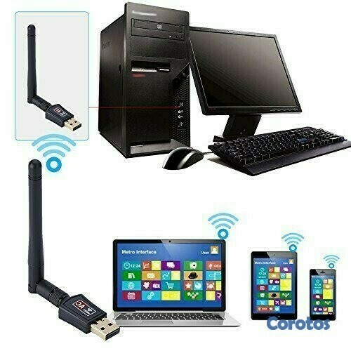 accesorios para electronica - ADAPTADOR WIFI CON ANTENA NSN-21082 900MBPS 5