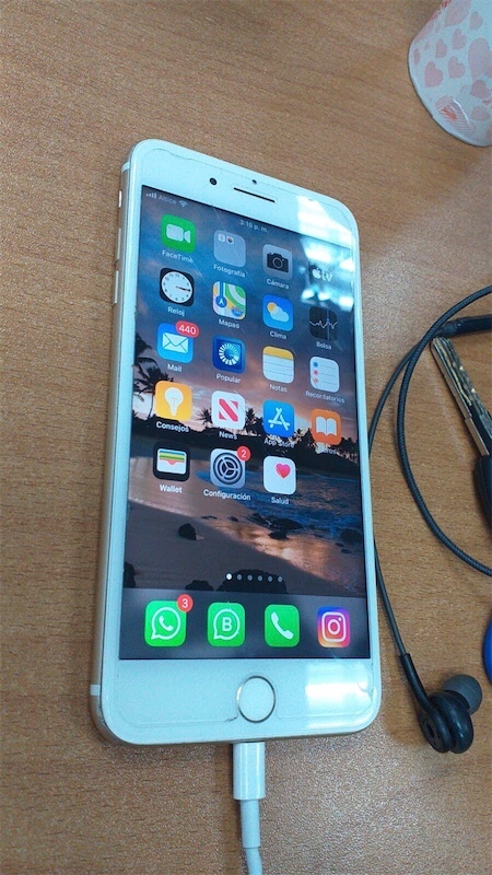 celulares y tabletas - iPhone 7 Plus de 256 gb (factory)