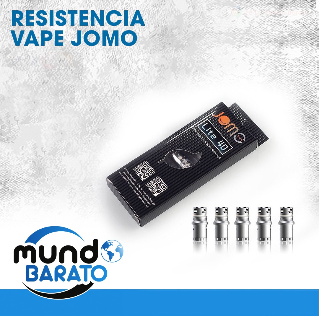 accesorios para electronica - Resistencia Vape Jomo Lite 40 Sub-ohm Reemplazo 0