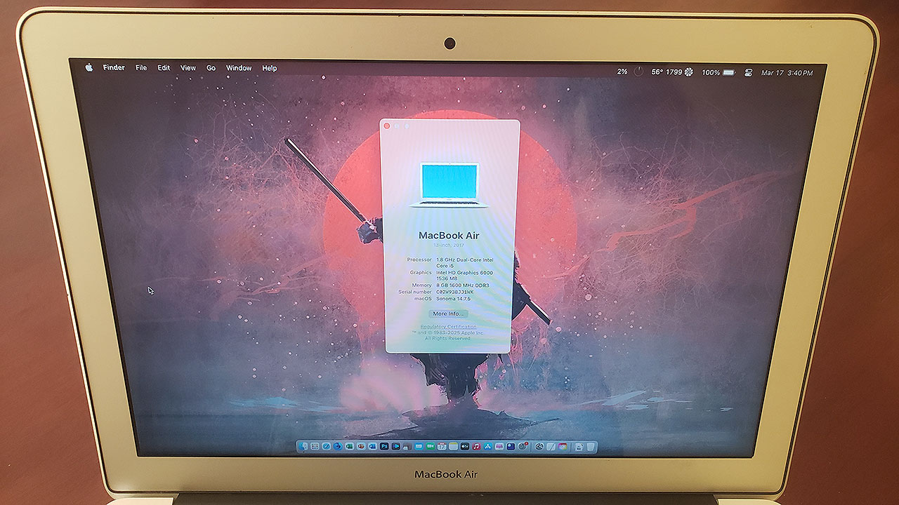 computadoras y laptops - MacBook Air 2017 8Gb RAM y 512Gb de disco 4