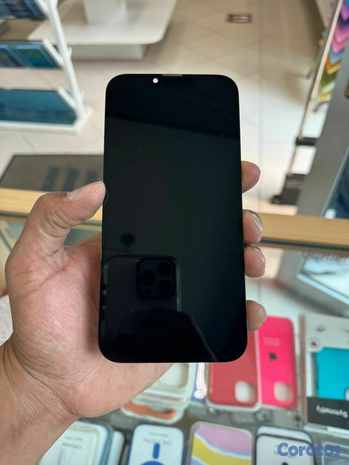 celulares y tabletas - Pantalla iphone 13 pro max original instalacion  1