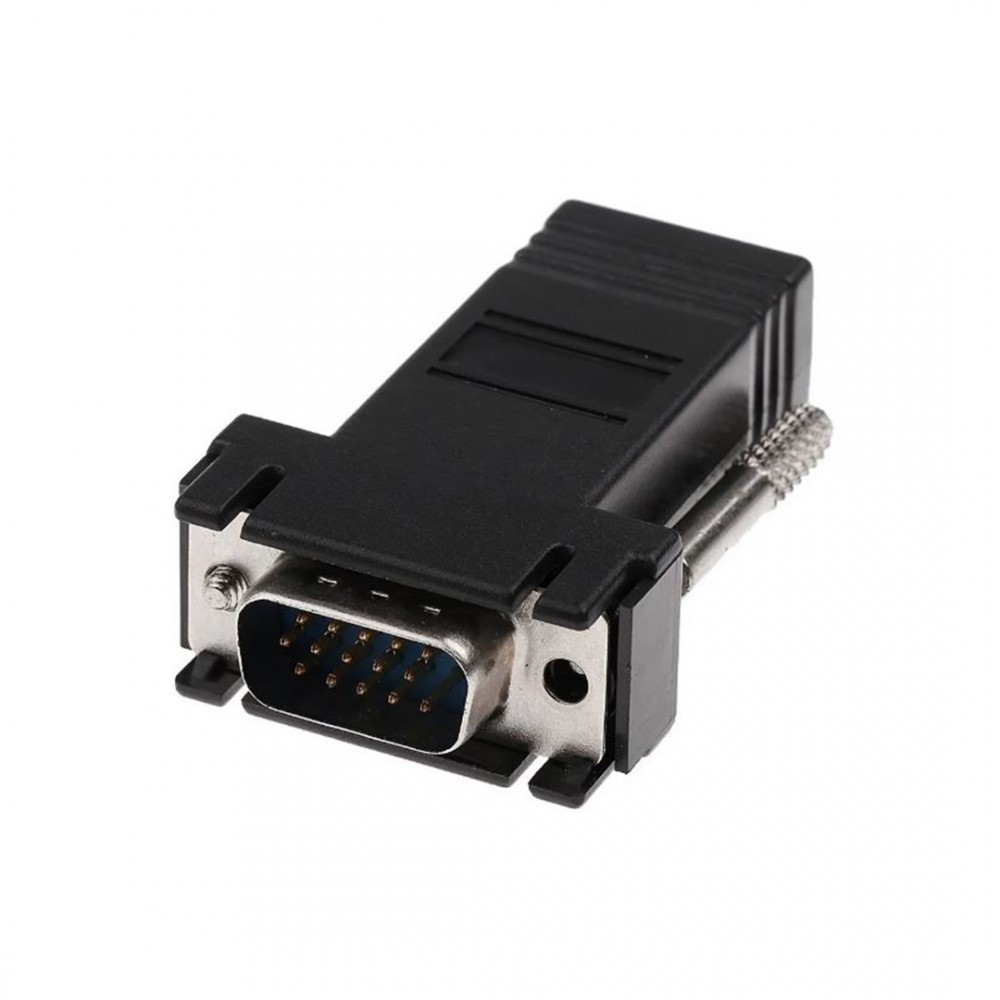 otros electronicos - Adaptador extensor VGA sobre cable CAT5/CAT6/RJ45