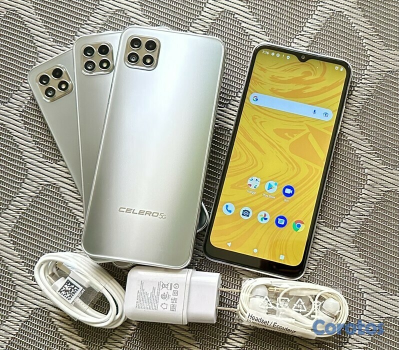 celulares y tabletas - Celero 5G 64gb 4Ram (6.5"pulg.) TCL revel 