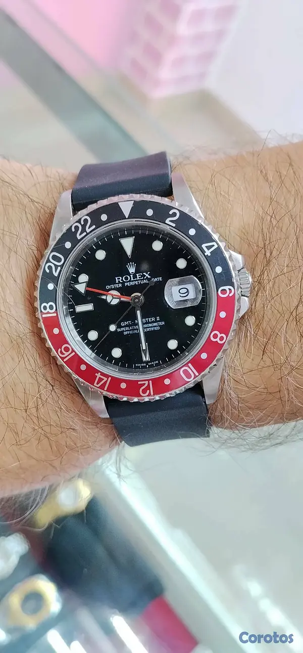 joyas, relojes y accesorios - rolex gmt master2 original al 100% 6