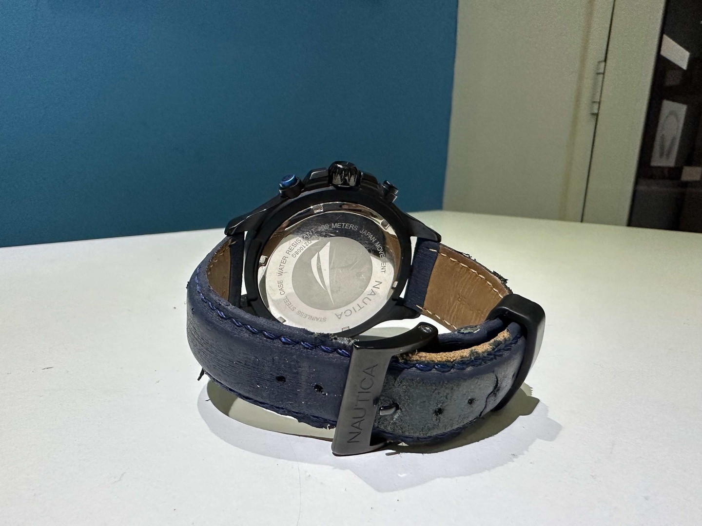 joyas, relojes y accesorios - Vendo Reloj Nautica NAD21008G Azul - Original Usado condiciones RD$ 4,900 NEG 2
