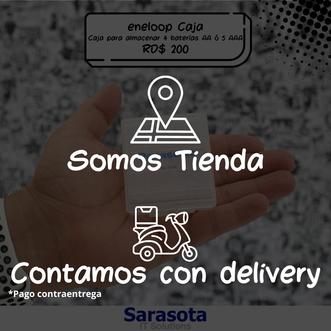 accesorios para electronica - Caja para almacenamiento de Baterías eneloop by Panasonic (Somos Sarasota)
 3