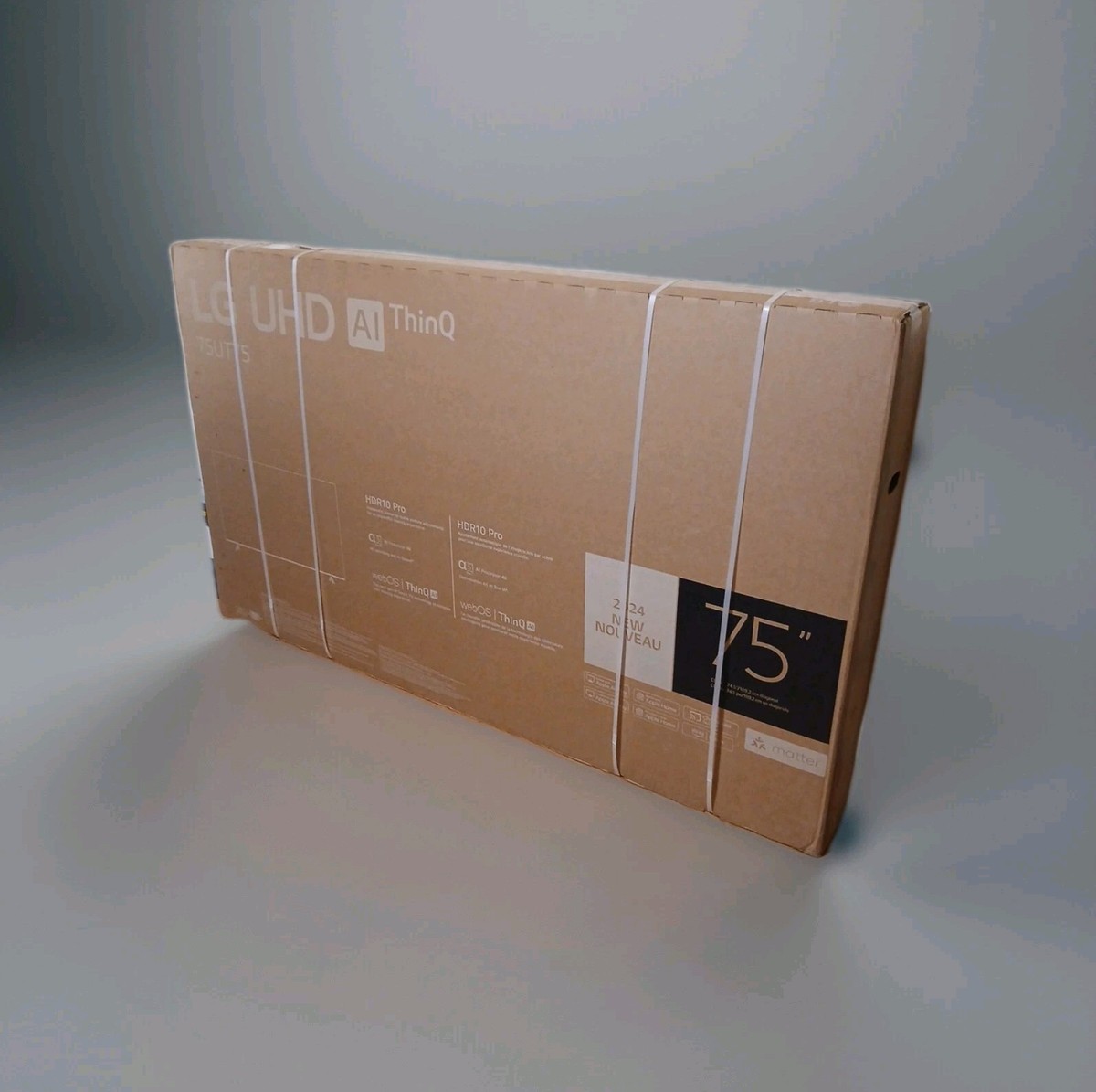 tv - SMART TV LG DE 75 4K CON CONTROL MAGICO 2025