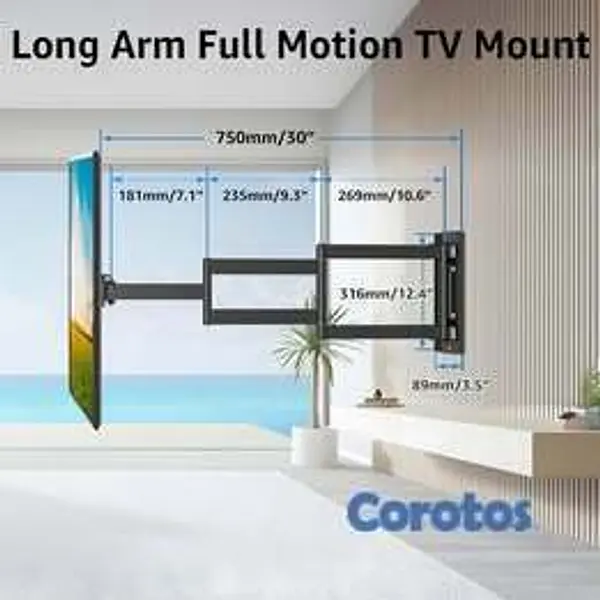 herramientas, jardines y exterior - 📺 ¡Soporte de TV resistente y barato (26-65")! 📺 4