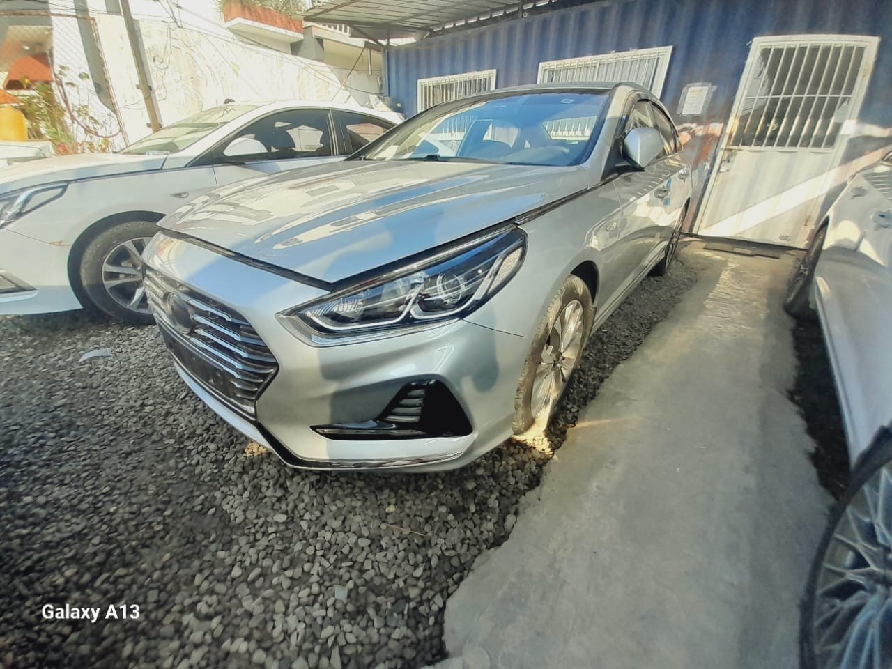 carros - HYUNDAI SONATA NEW RISE 2018 GRIS 1