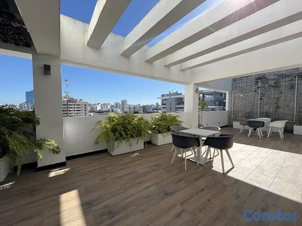 apartamentos - Apartamento en Alquiler en Piantini Amueblado de U 8