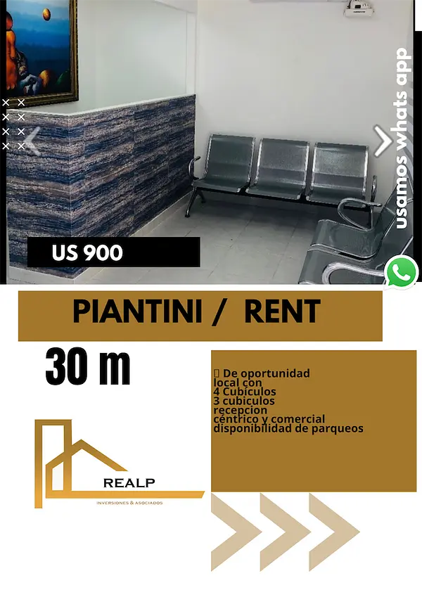 oficinas y locales comerciales - Local en Piantini céntrico y comercial 1