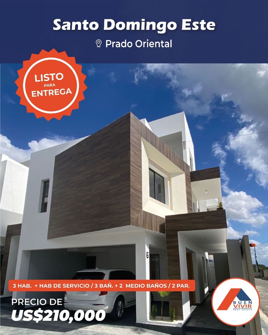 casas - Casas Modernas en Proyecto Cerrado Ubicado en Prado Oriental