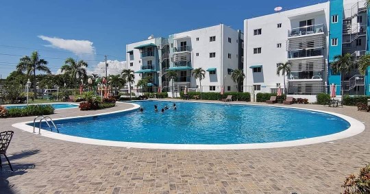 apartamentos - Rento 1er nivel amueblado con piscina y GYM autospista Duarte con piscina  9