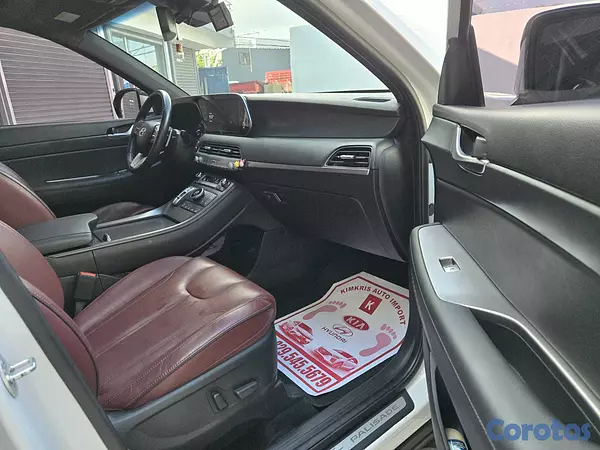jeepetas y camionetas - HYUNDAI PALISADE 2019 BLANCA GASOLINA 8
