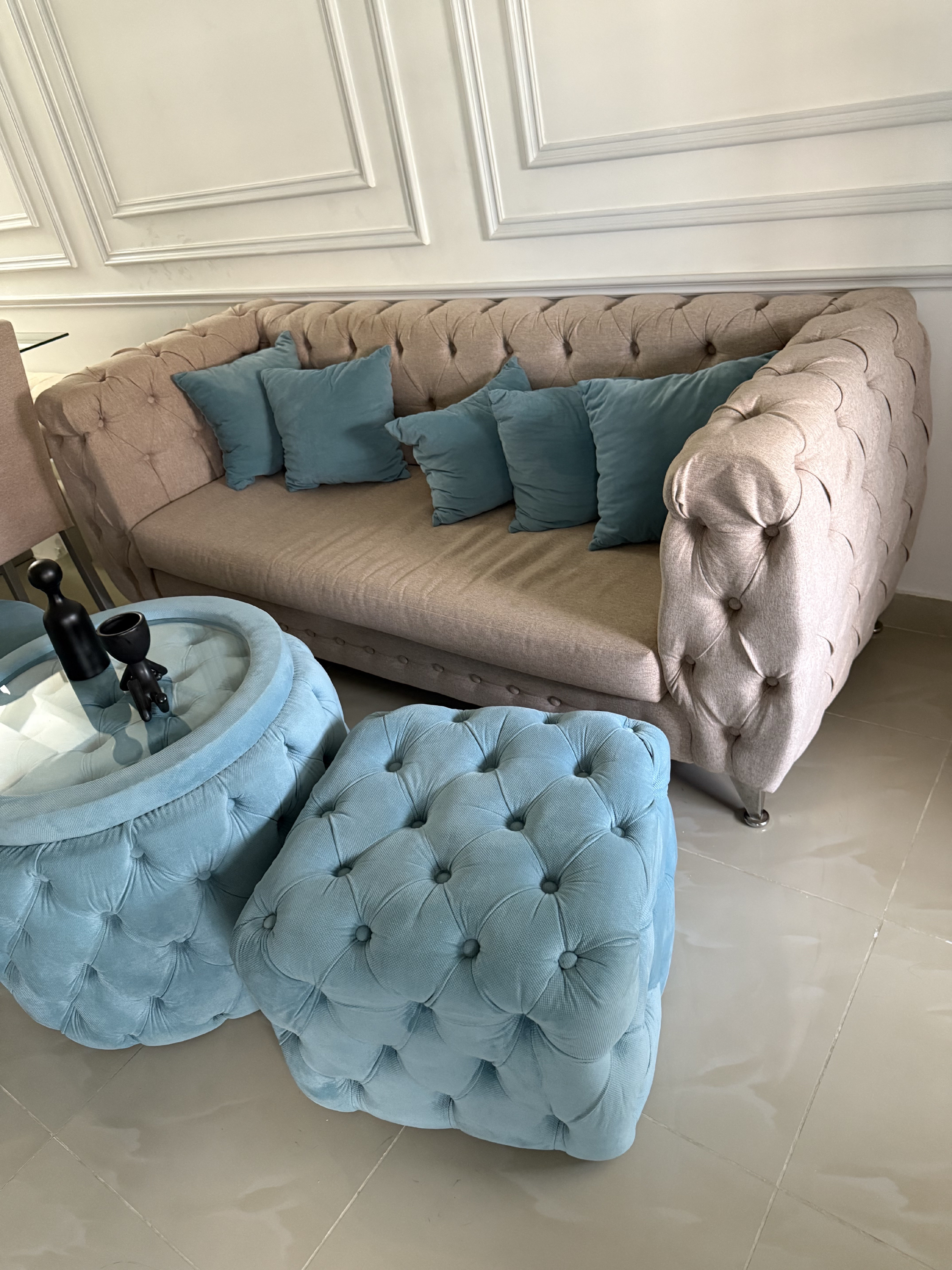 muebles y colchones - vendo juego de comedor/ muebles/ sillas del desayunador 