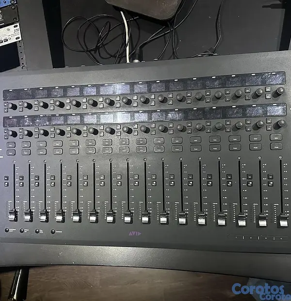 otros electronicos - Controlador AVID S3 Artist Mix – Control Surface (NEGOCIABLE) 2