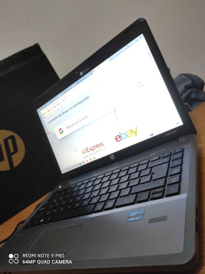 computadoras y laptops - Laptop Hp Probook i3 256GB + 8GB 0