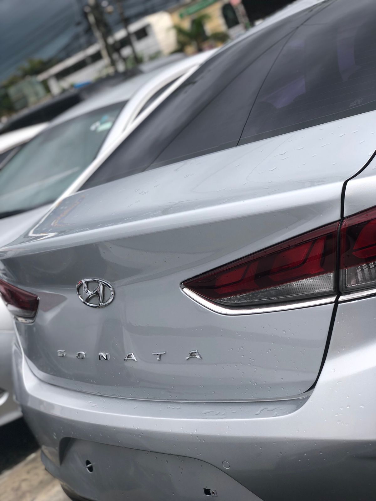 carros - HYUNDAI SONATA NEW RISE 2018 GRIS 4