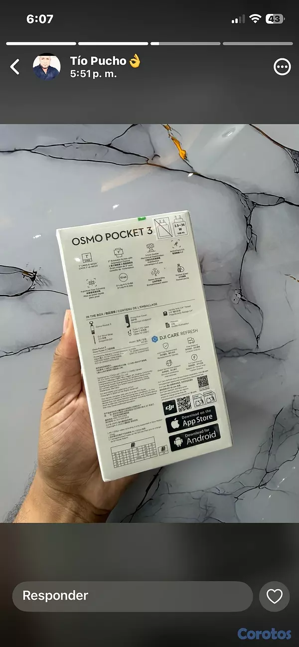 camaras y audio - DJI OSMO Pocket 3 🔥 2