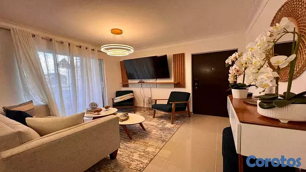 apartamentos - Apartamento Amueblado en Santiago 2