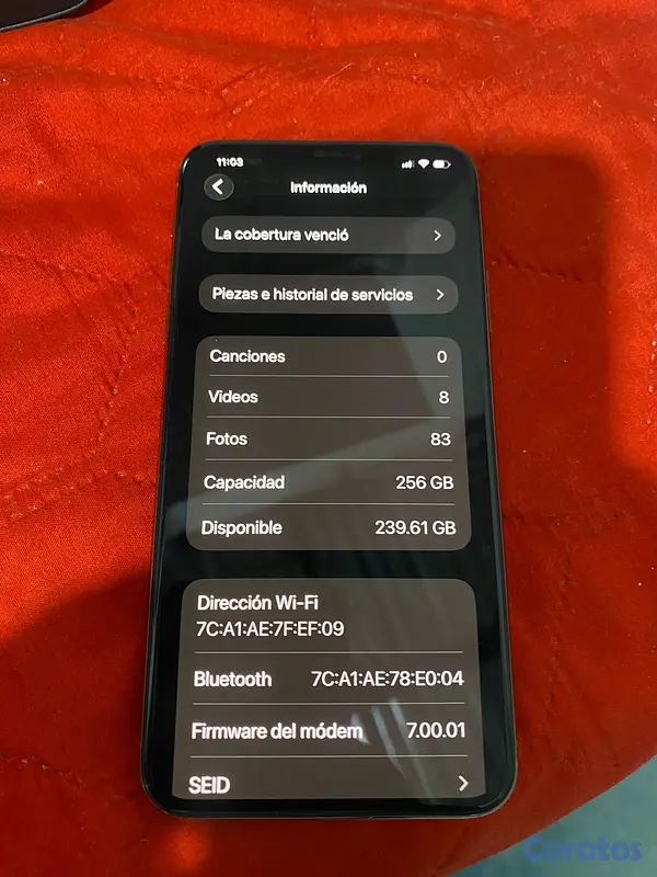 celulares y tabletas - IPHONE 11 PRO MAX 256GB FACTORY 2