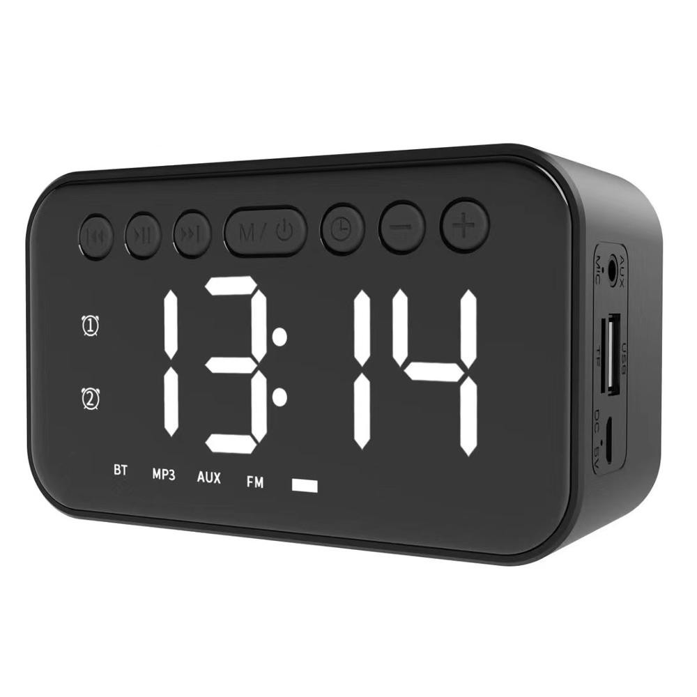 otros electronicos - Reloj despertador con bocina y musica FM Radio 1