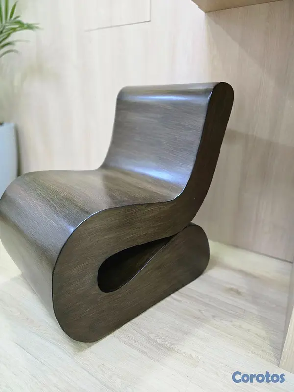 muebles y colchones - Butaca en madera con diseño moderno 1