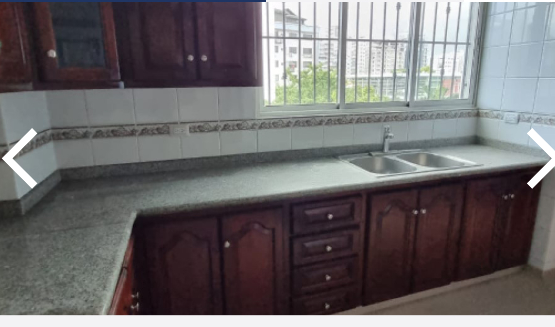 apartamentos - Alquiló 4to nivel naco tres hab con baño dos parqu 4