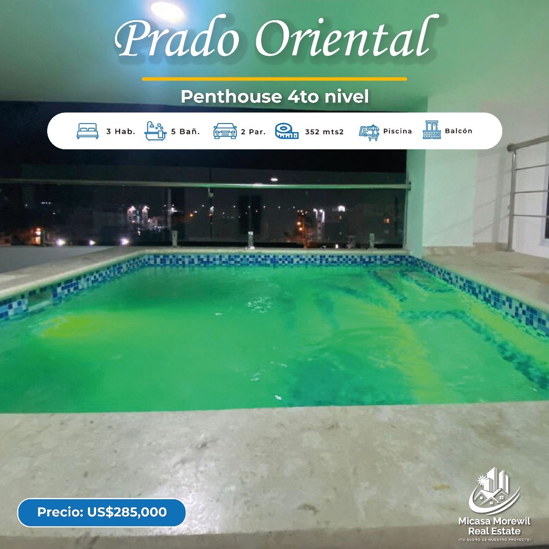 penthouses - Prados Oriental 
Penthouse 3 Niveles